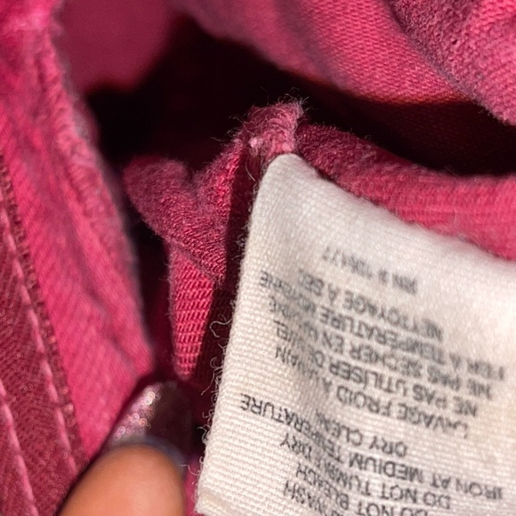 Ulla Johnson Red Flare Jeans with Wide Leg - Picture 10 of 13